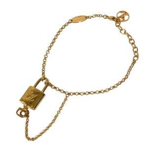 LOUIS VUITTON Brown Monogram Charm Bracelet
